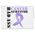 Bad Ass Cancer Survivor cards