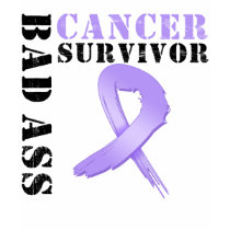 Bad Ass Cancer Survivor t-shirts by cancerapparel Bad Ass Cancer Survivor t-shirts