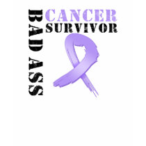 Bad Ass Cancer Survivor t-shirts by cancerapparel Bad Ass Cancer Survivor t-shirts
