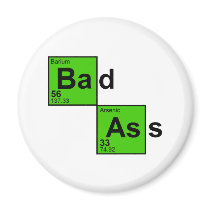 Bad Ass Chemistry Refrigerator Magnets