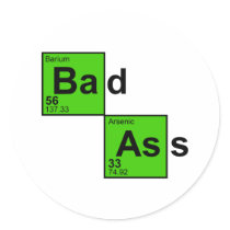 Bad Ass Chemistry Sticker