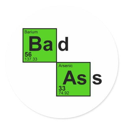 Bad Ass Chemistry Sticker by Gametique