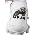 Bad Ass Costume Dog T-shirt petshirt