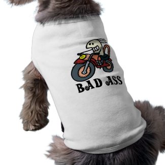 Bad Ass Costume Dog T-shirt petshirt