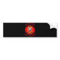 Bad Ass Firefighter bumper stickers