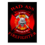 Bad Ass Firefighter Cards