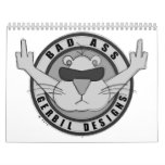 Bad Ass Gerbil Designs calendars