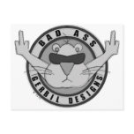 Bad Ass Gerbil Designs Post Cards