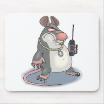 bad ass rat mouse mat