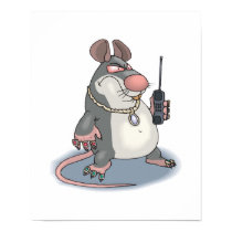 bad ass rat posters by doonidesignsanimals bad ass rat posters