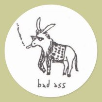 Bad Ass sticker