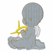Bad Attitude Baby Angel embroidered shirts by silly_strings Bad Attitude Baby Angel embroidered shirts