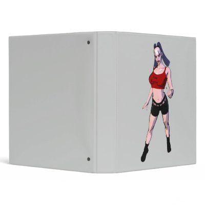 Bad Attitude Female Binder by kithseer