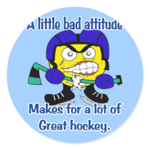 Bad Attitude Sticker by Hockey_crazee Bad Attitude Sticker