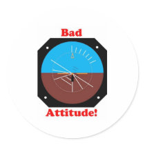 Bad Attitude Stickers
