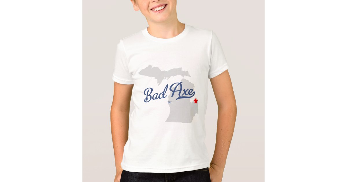 Bad Axe Michigan MI Shirt Zazzle