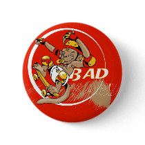 Bad Baby Skateboard Monkey Pin