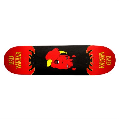 Bad Banana Skateboard by calroofer