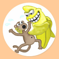 bad banana stickers