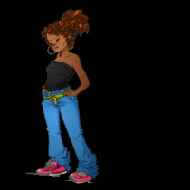 BAD BITCHES BREAK NECKS (COLOR) t-shirts