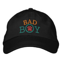 Bad Boy ! embroidered hats by sharonrhea Bad Boy ! embroidered hats