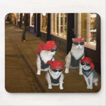 Bad boy Mikie and his big friends Mousepad