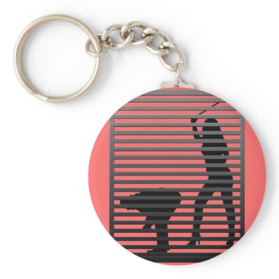 Bad Boy Silhouette Key Chain by bdsm_emporium