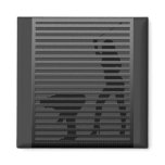 Bad Boy Silhouette Fridge Magnets