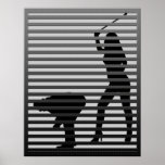 Bad Boy Silhouette Print