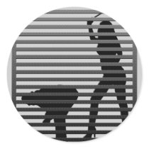 Bad Boy Silhouette Sticker