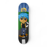 Bad Boy Skater Skateboarding Skateboard Deck