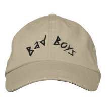 Bad Boys Embroidered Cap embroidered hats by DizzyDebbie Bad Boys Embroidered Cap embroidered hats