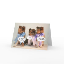 Bad Bunny Easter Card
