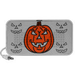 Bad cartoon pumpkin speakers