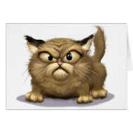 Bad Cat card