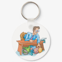 Bad Classroom Behavior keychains