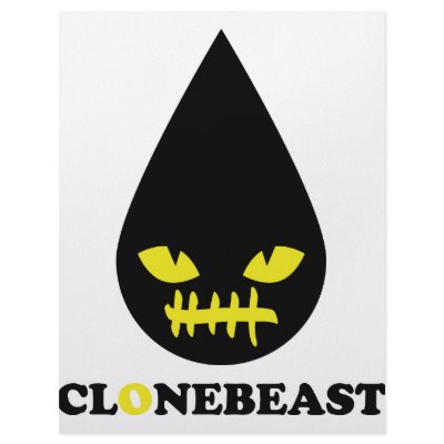 bad clonebeast smile personalized letterhead by Topmotives