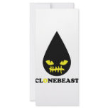 bad clonebeast smile personalized rack card