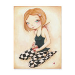 Bad cupcake - fairy fantasy cupcake postcards