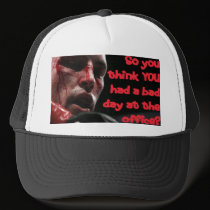 "Bad day at the office" hat by HungarianNightmare "Bad day at the office" hat