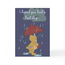 Bad Day Bear Card by Customizables Bad Day Bear Card