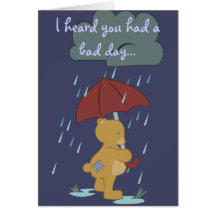 Bad Day Bear Card