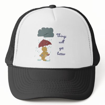 Bad Day Bear Hat by Customizables