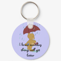 Bad Day Bear Keychain