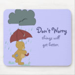 Bad Day Bear Mousepad