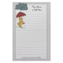 Bad Day Bear Stationery by Customizables Bad Day Bear Stationery