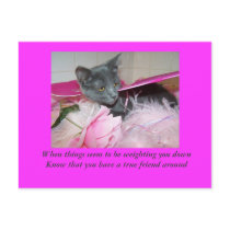 bad day card. postcards by KatAnnette bad day card. postcards