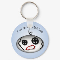 Bad Day Keychain by mariannegilliand Bad Day Keychain