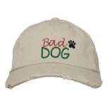 Bad DOG by SRF Embroidered Baseball Caps
