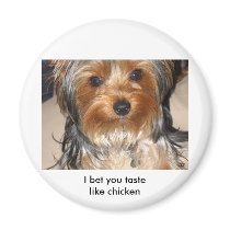 Bad Dog Fridge Magnet